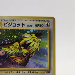 Pokemon Cards Pidgeot No.018 Pokemon Jungle 1997 Old Back VG Japanese g608 - Image 3