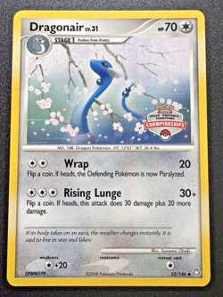 2008 State Championships Dragonair 52/146 Legends Awakened Pokemon Card Rare MP - Image 1