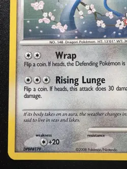 2008 State Championships Dragonair 52/146 Legends Awakened Pokemon Card Rare MP - Image 5