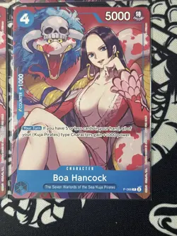 Boa Hancock P-066 Promo OP-PR - One Piece TCG Promotion Card English Playset - Image 2