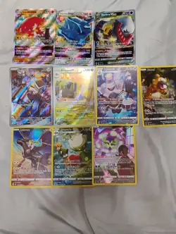 Pokemon Card Lot Vstar And Art - Image 1