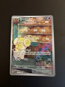 Pokemon TCG Fidough Illustration Scarlet and Violet Base Set 213/198 - Image 1