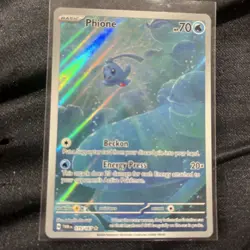 Phione - 175/167 Illustration Rare SV06: Twilight Masquerade Pokemon TCG NM - Image 1