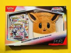 Pokemon TCG : Scarlet & Violet - Prismatic Evolutions - Accessory Pouch - NEW ✅ - Image 1