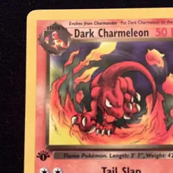 Dark Charmeleon 32/82 Team Rocket Regular 1st Edition - Pokemon TCG - Image 2