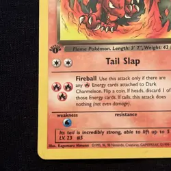 Dark Charmeleon 32/82 Team Rocket Regular 1st Edition - Pokemon TCG - Image 3