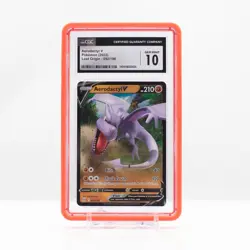 Pokemon Aerodactyl V Holo #092 Lost Origin 2022 - CGC 10 Gem Mint - Image 1