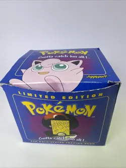 1999 Burger King Pokemon 23K Gold-Plated - Jigglypuff - Sealed - Blue - Image 3
