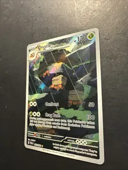 2023 Pokemon SV Paradox Rift Crustle 183 /182 Full Art Rare Illustration Holo - Image 3