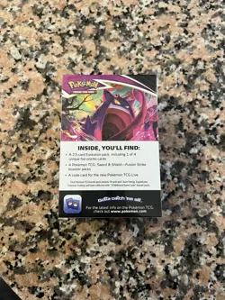 Mew Fusion Strike BUILD&BATTLE booster Box Pokemon Sword & Shield BN SEALED - Image 3