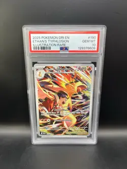 PSA 10 GEM MINT - Ethan's Typhlosion 190/182 Destined Rivals Pokemon TCG English - Image 1