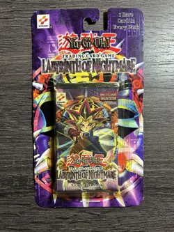 Yu-Gi-Oh Labyrinth of Nightmare Blister Booster Pack Sealed 1st Edition Konami - Image 1