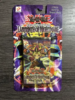 Yu-Gi-Oh Labyrinth of Nightmare Blister Booster Pack Sealed 1st Edition Konami - Image 5