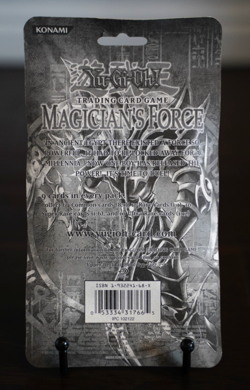 2003 Yu-Gi-Oh Magician’s Force Unlimited Blister Pack Sealed TCG Booster - Image 2