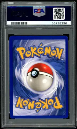 Pokemon Raichu Fossil Unlimited Holo Rare Card #14 - PSA 8 NM-MT - Image 2