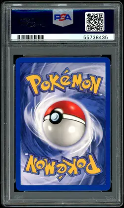 Pokemon Poliwrath Base Set 2 Holo Rare Card #15 - PSA 9 MINT - Image 2