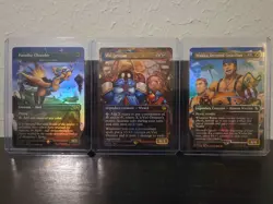 MTG Final Fantasy Chocobo Track Foil Vivi Ornitier, Wakka, Paradise Chocobo - Image 1
