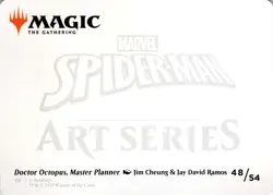 MTG Doctor Octopus Master Planner 48/54 Marvel Spider-Man Art Series Trading - Image 2