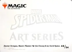 MTG Doctor Octopus Master Planner 48/54 Marvel Spider-Man Art Series Trading - Image 4