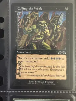 MTG-BB Mixed Lot Of 9 Signed Magic The Gathering Cards Fischer & Sweet - Image 3