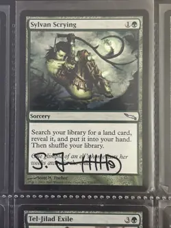 MTG-BB Mixed Lot Of 9 Signed Magic The Gathering Cards Fischer & Sweet - Image 4