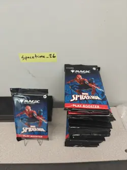 Magic The Gathering Marvel’s Spider Man Sealed Play Booster Pack - Image 1