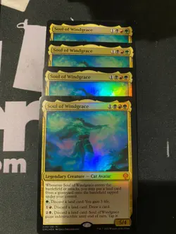 MTG Dominaria United Soul of the Windgrace Foil x 4 - Image 1