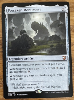 MTG Modern Horizons 3 Commander, Forsaken Monument - Image 1