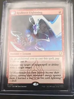 Redirect Lightning Avatar: The Last Airbender MTG Regular Near Mint - Image 3
