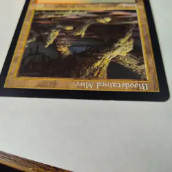MTG Bloodstained Mire Onslaught - Signed by Artist Rob Alexander - Image 3