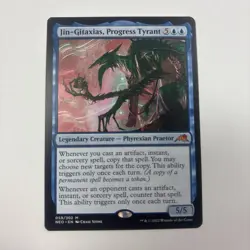 Jin-Gitaxias, Progress Tyrant NM 59 / 302 Kamigawa Neon Dynasty MTG English - Image 1