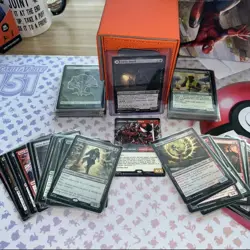 Eddie Brock Venom, Lethal Protector - Custom Deck Commander MTG. - Image 1