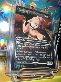 Tataru Taru (Borderless) (Chocobo Track Foil) Commander: Final Fantasy Foil - Image 1