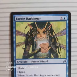 Magic: the Gathering - Lorwyn ~ Uncommon ~ Faerie Harbinger - Image 2