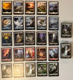 Battle for Zendikar BFZ Full Art Basic Land Lot of 260 - Magic the Gathering MTG - Image 1