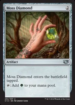 Moss Diamond - Commander 2014 #252/337 MTG Magic The Gathering - Image 1