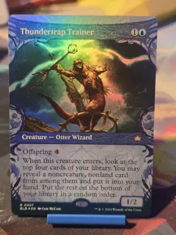 Thundertrap Trainer (Showcase) Bloomburrow Foil - Image 1