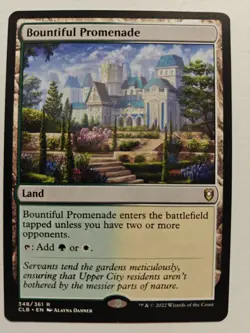 Bountiful Promenade Commander Legends Battle For Baldurs Gate MTG CLB - Image 1
