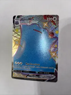2021 Pokemon Ditto VMAX SV119/SV122 Shiny Holo Rare English Shining Fates - Image 1