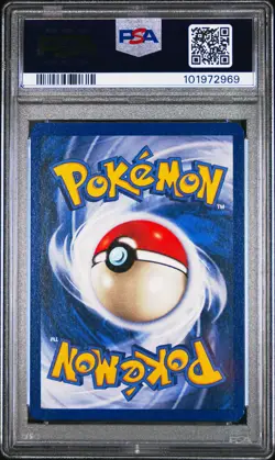 1999 POKEMON FOSSIL 1ST ED #53 PSYDUCK PSA 7 - Image 2