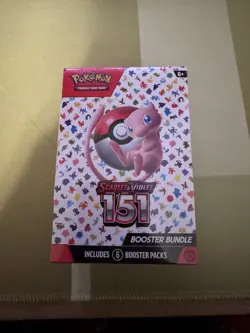 Pokemon TCG Scarlet & Violet 151 Booster Bundle Sealed New (6 packs) - Image 1
