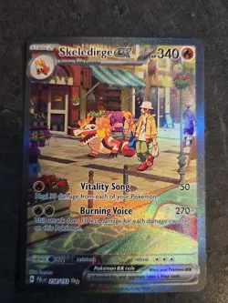Pokemon Skeledirge EX Holo TCG Card Paldea Evolved Sir 258/193 - Image 1