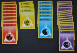 Shadowless Base Lot - 32 Energy Cards - Pokemon TCG Vintage - NM/LP - Image 1