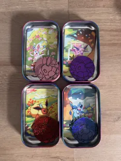 Pokemon TCG Prismatic Evolutions EMPTY Mini tin Eeveelutions - Image 2