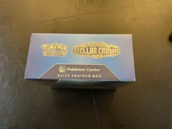 Pokemon TCG Stellar Crown POKEMON CENTER Elite Trainer Box ETB -SEALED? IN-HAND? - Image 2