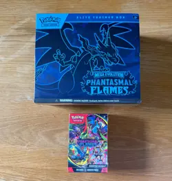 Pokemon TCG Phantasmal Flames ETB + Booster Bundle (6 Packs) - New & Sealed - Image 3