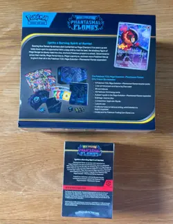 Pokemon TCG Phantasmal Flames ETB + Booster Bundle (6 Packs) - New & Sealed - Image 5