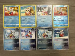 Delibird Iron Bundle Pokemon Card Collection Lot Of 8 With Reverse Holos - Image 1