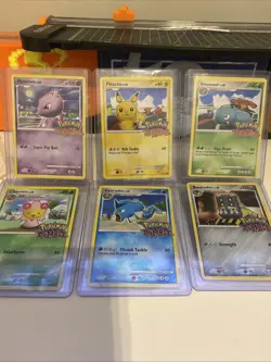 Pokemon Rumble Cards Lot of 8, Pikachu, Venusuar, Mewtwo, Gyarados, Cherri, B. - Image 1