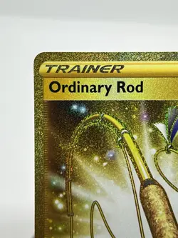 Pokemon TCG Ordinary Rod (Secret) 215/202 Sword & Shield Base Set Secret Rare NM - Image 2